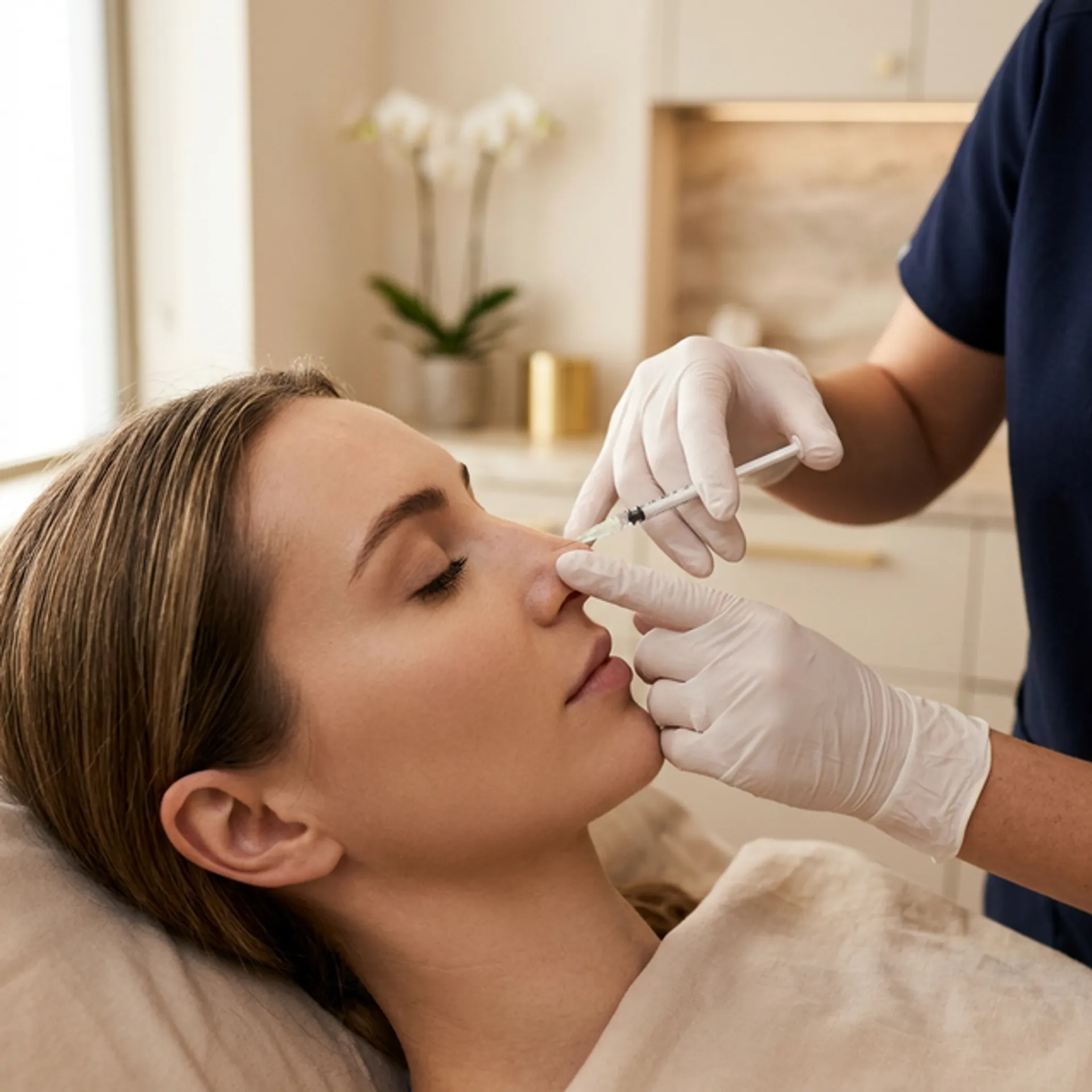 Rinocorecție cu Acid Hialuronic